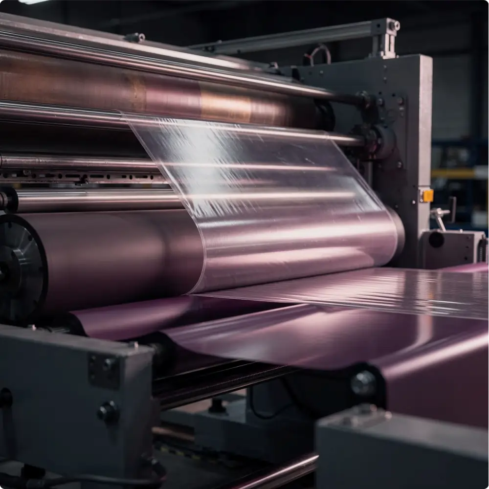 Processo de laminação industrial